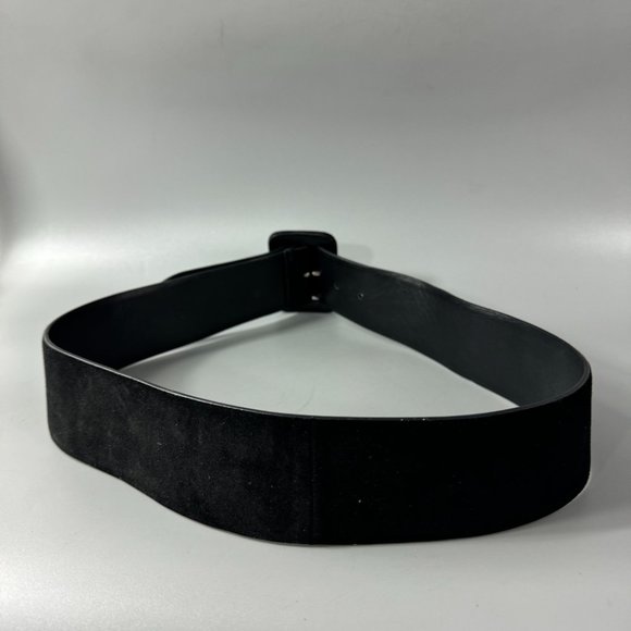 Ralph Lauren Black Label Wide Suede Waist Belt, Size M main image 8